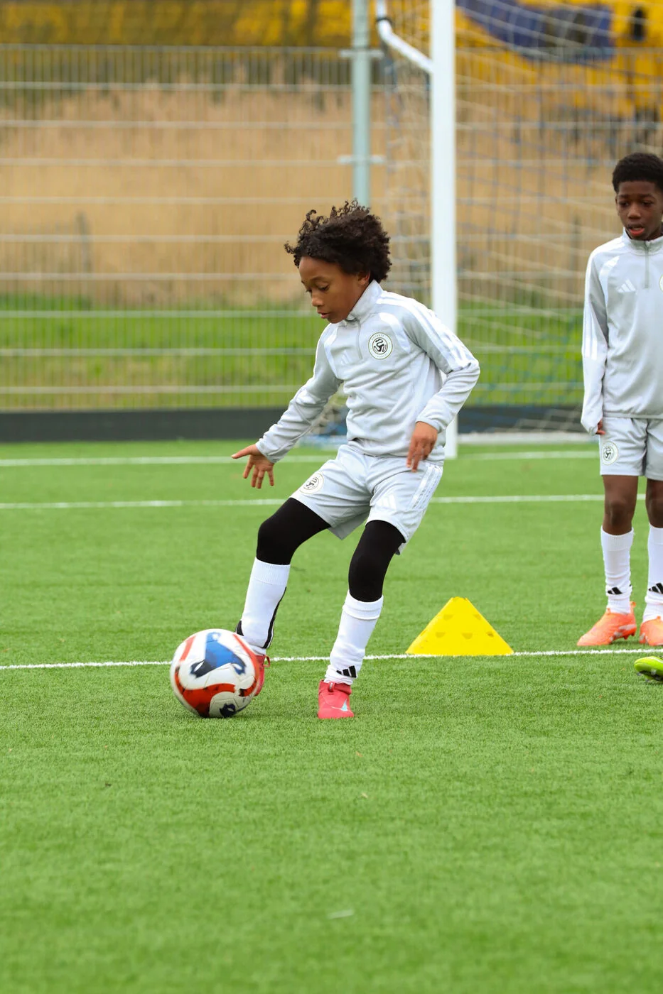 Trainer met speler