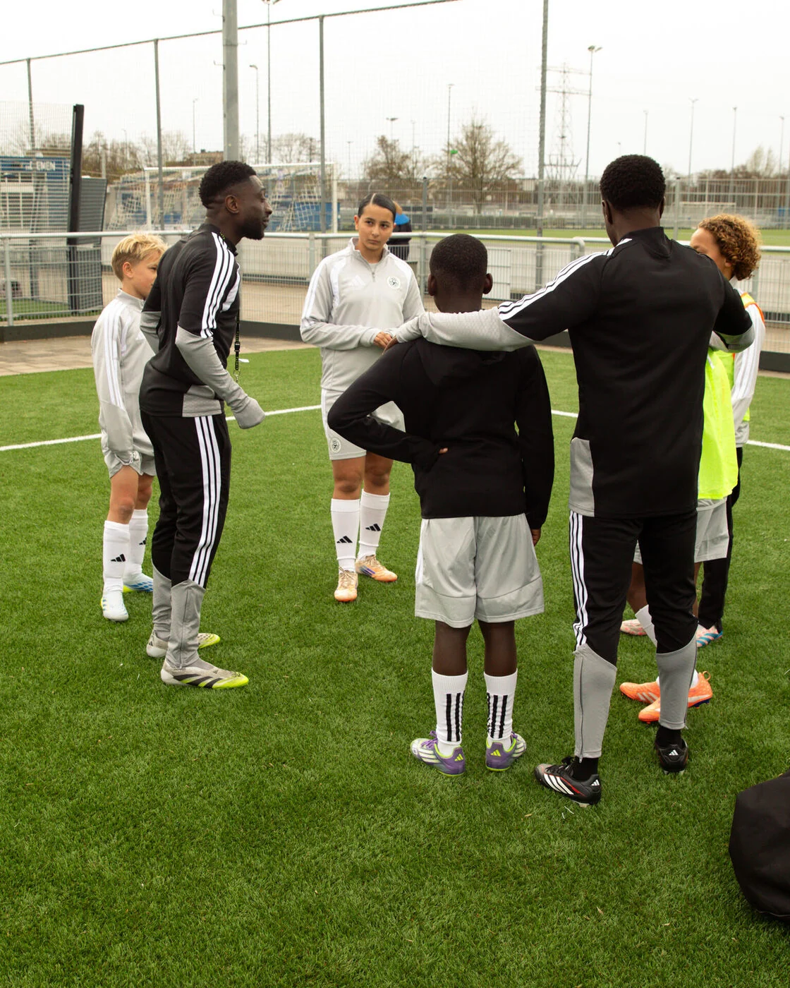 Spelers in actie
